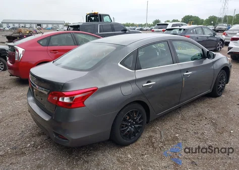 2016 Nissan Sentra Fe+ S/S/Sl/Sr/Sv z USA, uszkodzony, nr VIN 3N1AB7AP8GY293040